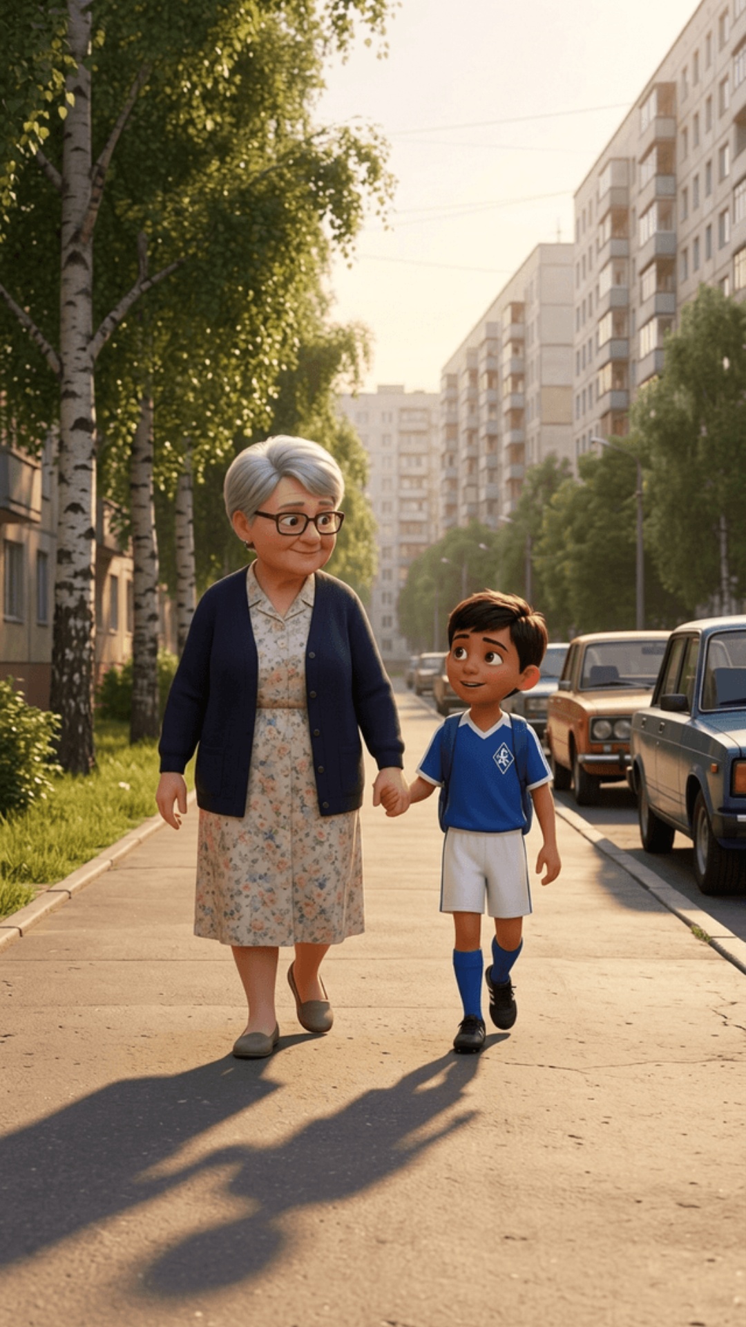 Cinematic animated video, 70% Pixar style, 30% realism.

Use attached image as reference.

LOCATI...