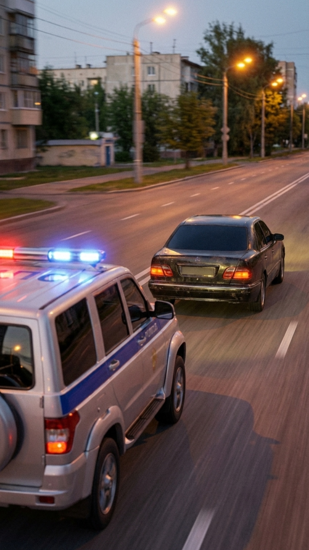 Покажи как УАЗ патриот с мигалками серебристого цвета  обгоняет mersedes benz w210

Не таранит

С...