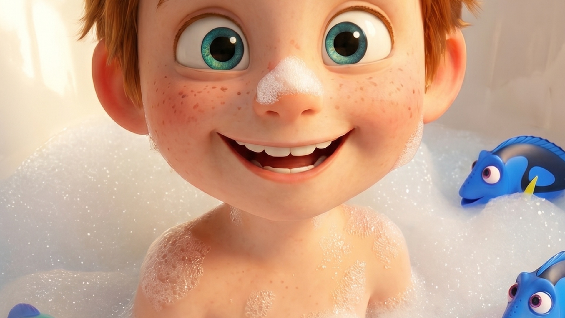он слегка злобно: I’m not even dirty!
