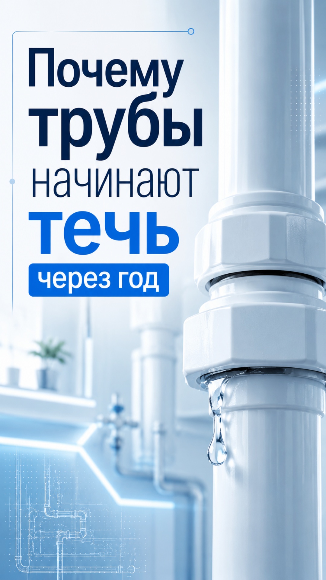 🎬 Анимировать фото в white-blue premium инженерном стиле.

⚠ Текст НЕ менять и НЕ анимировать....