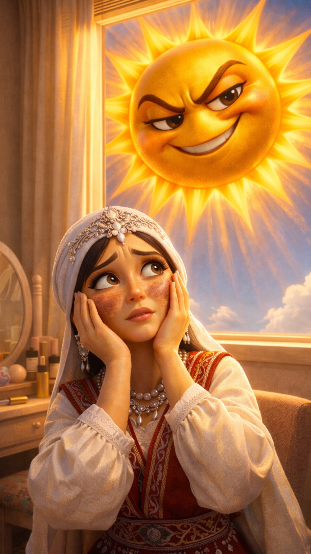 Анимируй изображение как кинематографичную сцену в стиле Pixar 3D animation.
Формат видео вертика...