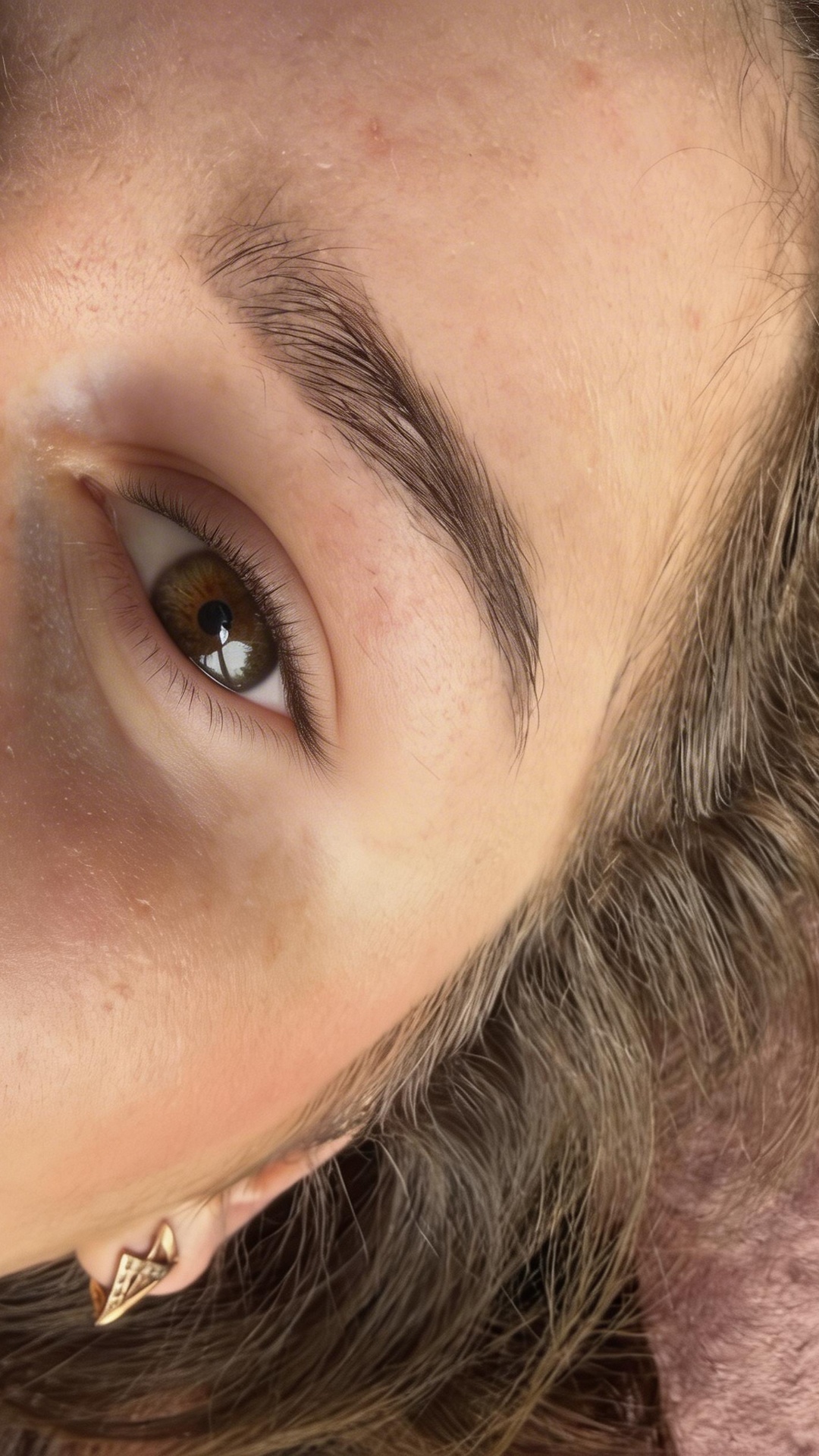 Use the provided before and after photos of eyelashes exactly as they are. Do NOT modify, enhance...