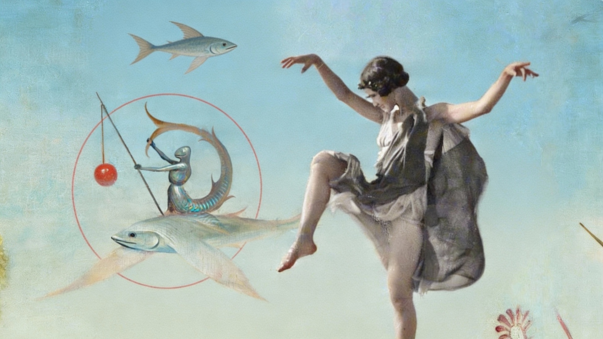La danse fantastique dans le ciel