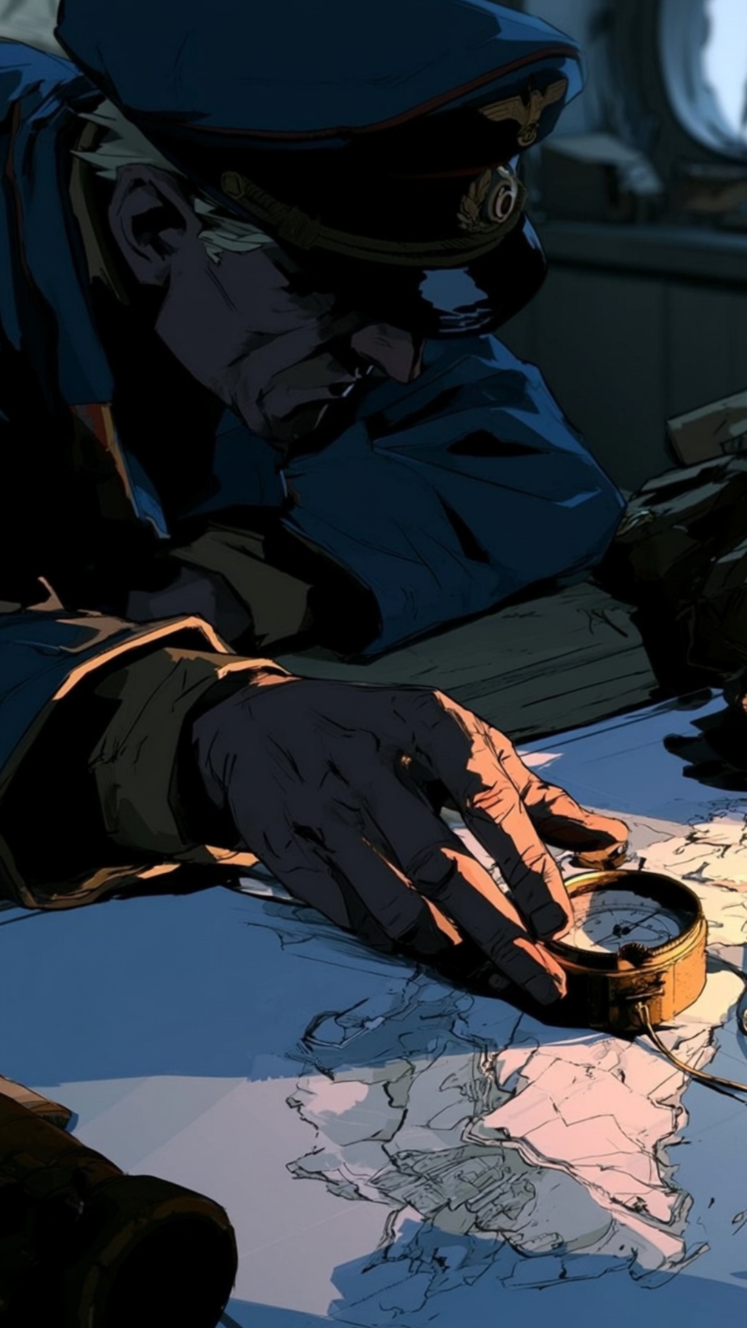 camera slowly zooms in, natural micromovements of the hand