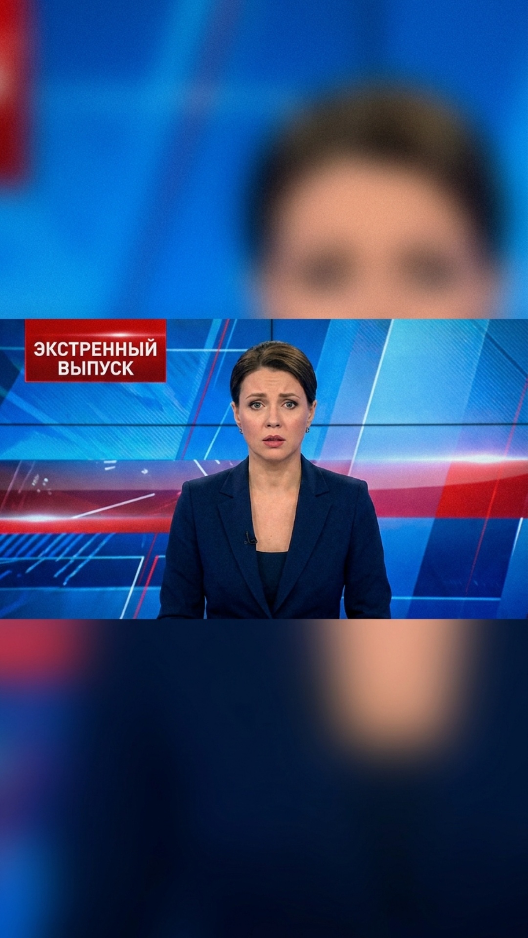 Аудио:
Говорит только ведущая — женский голос, серьёзный и слегка тревожный тон, типичная дикторс...