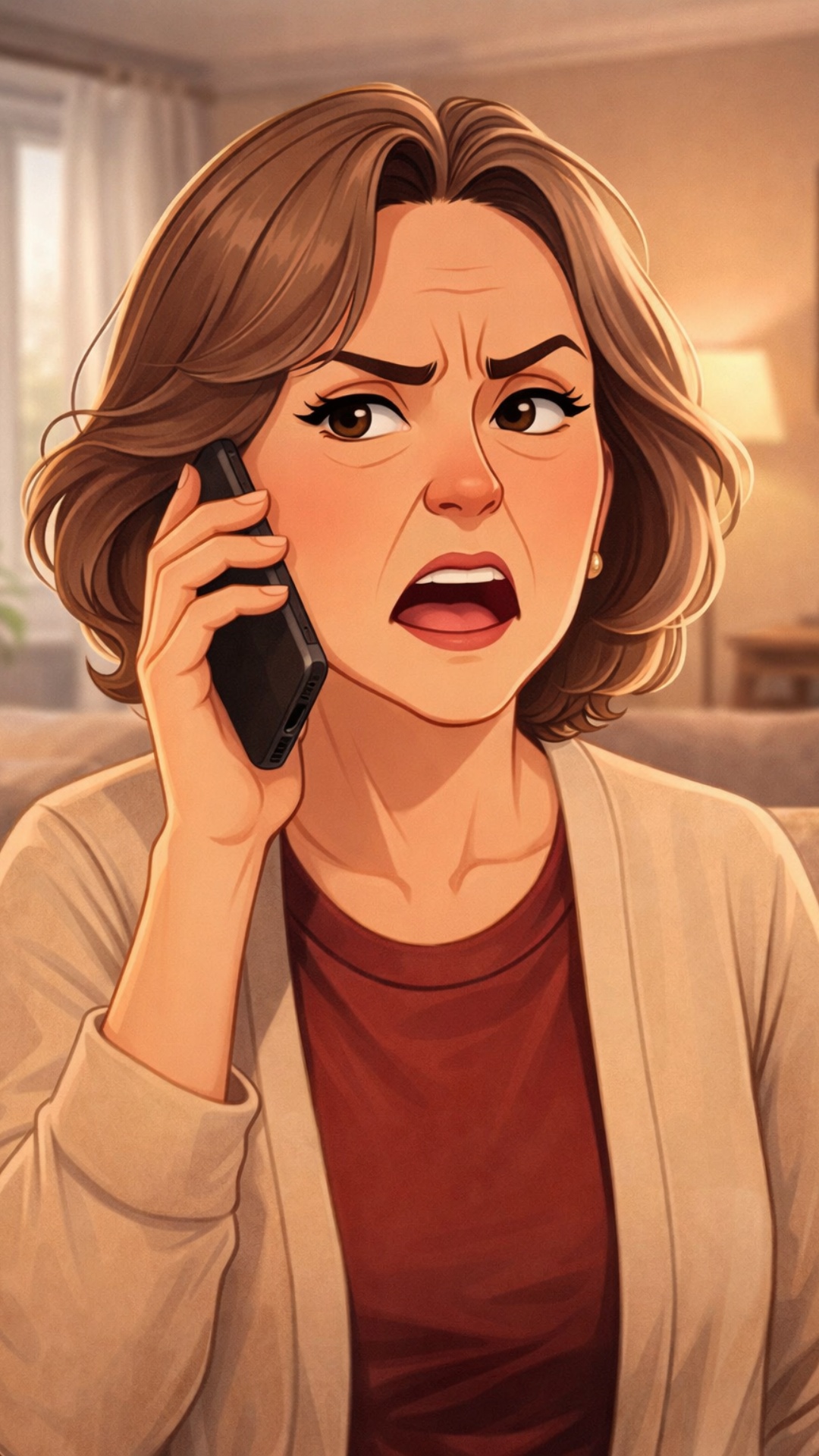 On-screen dialogue (characters speak with lip-sync): Zebka : женский раздраженный голос:
 У вас в...