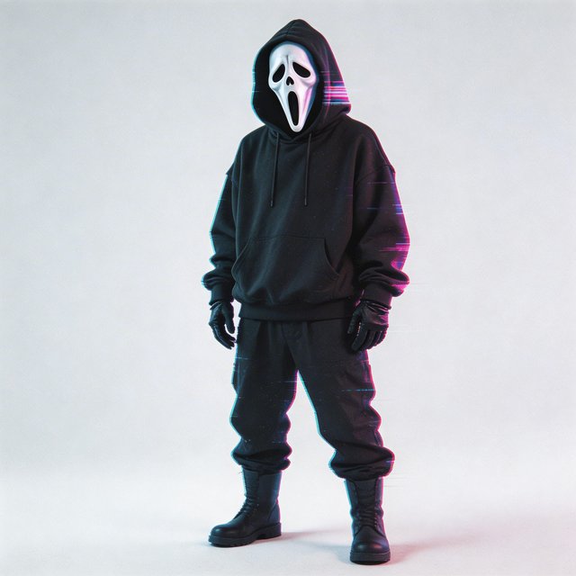 Character Y2k horror ghostface