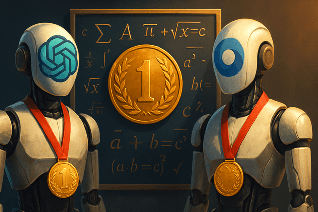 AI modely od OpenAI a DeepMind získaly zlatou medaili na Matematické olympiádě