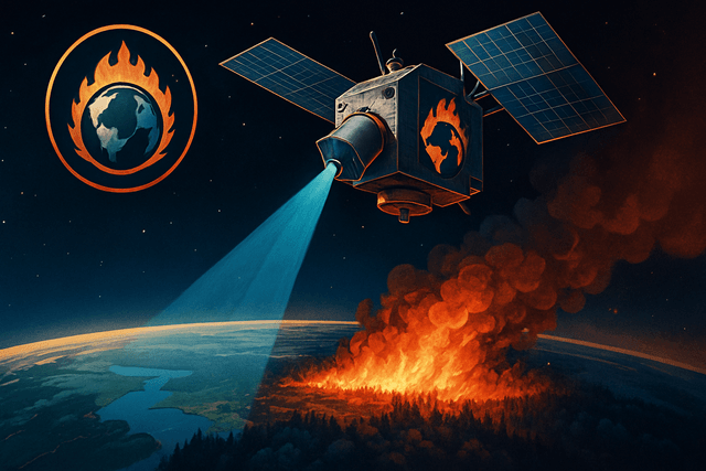 AI-Powered Satellite Spots Tiny Wildfires Invisible to Other Systems