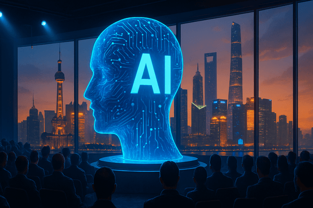 Shanghai richtet rekordverdierende Welt-KI-Konferenz im globalen Technologiewettlauf aus